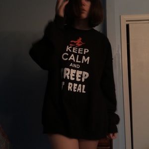 Oversized sweatshirt